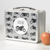 Motorfietspatroon Gepersonaliseerd naam (In situ)