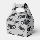 Motorfietspatroon Gepersonaliseerd naam geboorteda Bedankdoosjes (Achterkant)