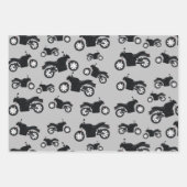 Motorfietspatroon Inpakpapier Vel (Voorkant 3)