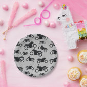 Motorfietspatroon Papieren Bordje (Feest)