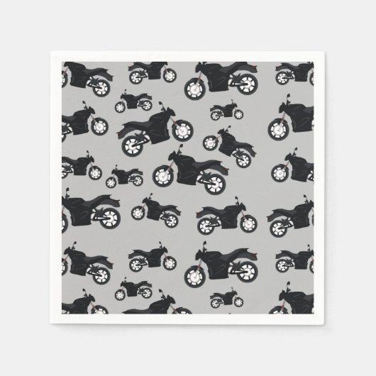 Motorfietspatroon Servet (Voorkant)