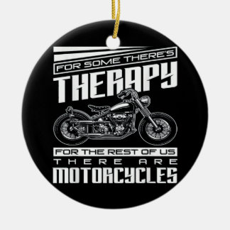 Motorfietspinnertherapie Keramisch Ornament