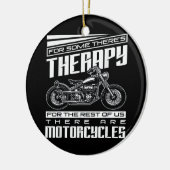 Motorfietspinnertherapie Keramisch Ornament (Links)