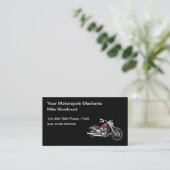 Motorfietsreparateur Visitekaartje (Staand voorkant)