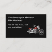 Motorfietsreparateur Visitekaartje (Voorkant)
