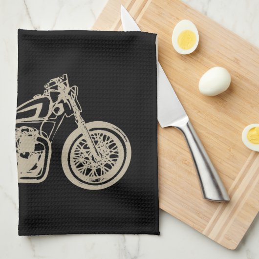  motorfietsstang of man grot theedoek (Quarter Fold)