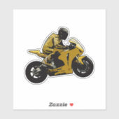 Motorfietssticker Sticker (Vel)