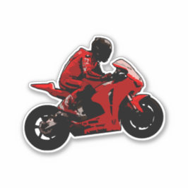 Motorfietsticker Sticker