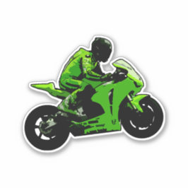 Motorfietsticker Sticker