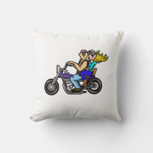 Motorfietstuspilaar past hem aan! kussen