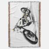 Motorfietsvintage Deken (Voorkant Verticaal)