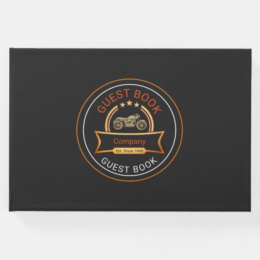 Motorfietsvintage Gastenboek (Voorkant)
