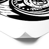 Motorfietsvintage Poster (Hoek)