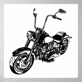 Motorfietsvintage Poster