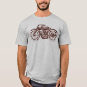 Motorfietsvintage T-shirt (Voorkant)