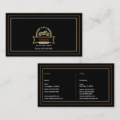 Motorfietsvintage Visitekaartje (Voorkant / Achterkant)