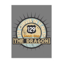 Motorfietsweg De draak gaat voorbij