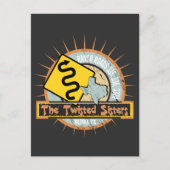 Motorfietsweg: Twisted Sisters in Texas Briefkaart (Voorkant)