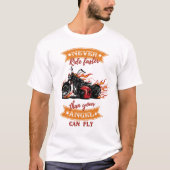Motorfietswiel T-shirt (Voorkant)
