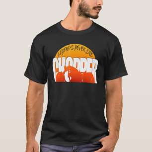 Motorhelikopter voor motorrijders t-shirt