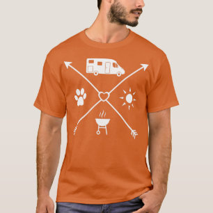 Motorhome-cadeau voor automobilisten t-shirt