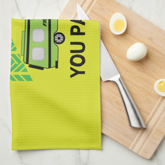 Motorhome Camping | Kampeertehuizen | RV Mok mij Theedoek (Quarter Fold)