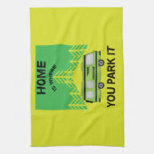 Motorhome Camping | Kampeertehuizen | RV Mok mij Theedoek (Verticaal)