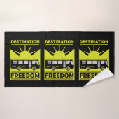 Motorhome Camping RV Freedom Badhanddoek (Badhanddoek)