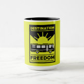 Motorhome Camping RV Freedom Mok (Midden)