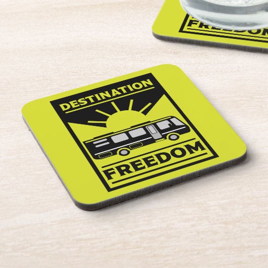 Motorhome Camping RV Freedom Onderzetter (Linkerzijde)