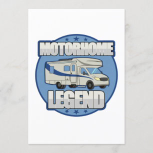 Motorhome Legend RV Aftredingscadeau Kaart