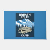 Motorhome RV | Camper | ReisVan | Retro-Mok Deurmat (Voorkant)