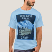 Motorhome RV | Camper | ReisVan | Retro-Mok T-shirt (Voorkant)