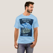 Motorhome RV | Camper | ReisVan | Retro-Mok T-shirt (Voorkant volledig)