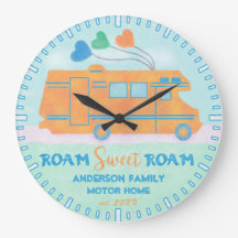 Motorhome RV Camper Sweet Roam Persoonlijke naam