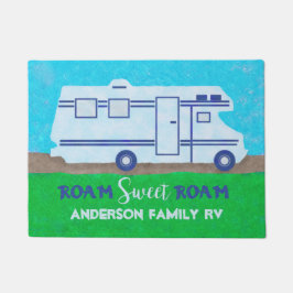 Motorhome RV Camper Travel Van Roam | Aangepaste n Deurmat