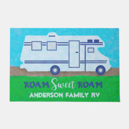 Motorhome RV Camper Travel Van Roam | Aangepaste n Deurmat