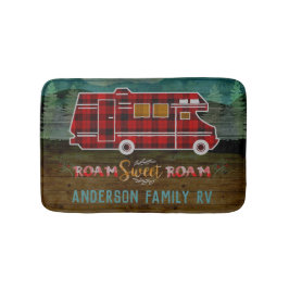 Motorhome RV Camper Travel Van Rustic - Aangepast Badmat