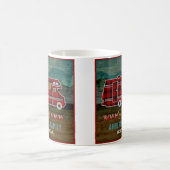 Motorhome RV Camper Travel Van Rustic - Aangepast Koffiemok (Center)