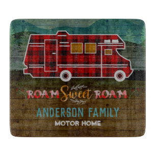 Motorhome RV Camper Travel Van Rustic - Aangepast Snijplank