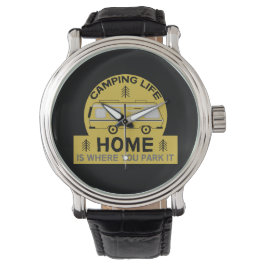 Motorhome | RV Motorhome | Latte Mok kamperen Horloge