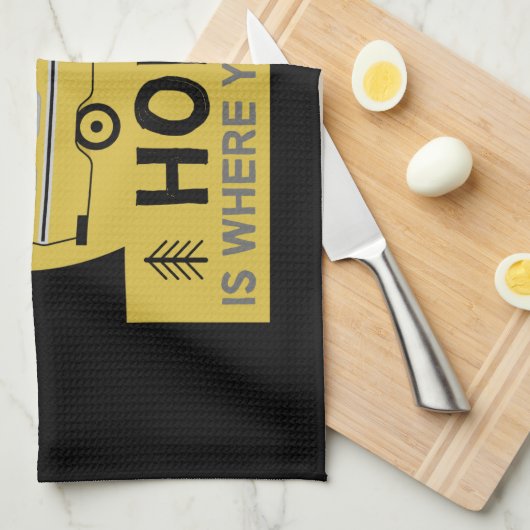 Motorhome | RV Motorhome | Latte Mok kamperen Theedoek (Quarter Fold)