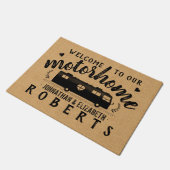 Motorhome RV Travel Van Rustic Farmhouse Custom Deurmat (Schuin)