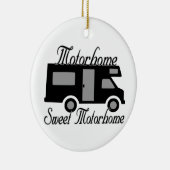 Motorhome Sweet Motorhome RV Keramisch Ornament (Rechts)