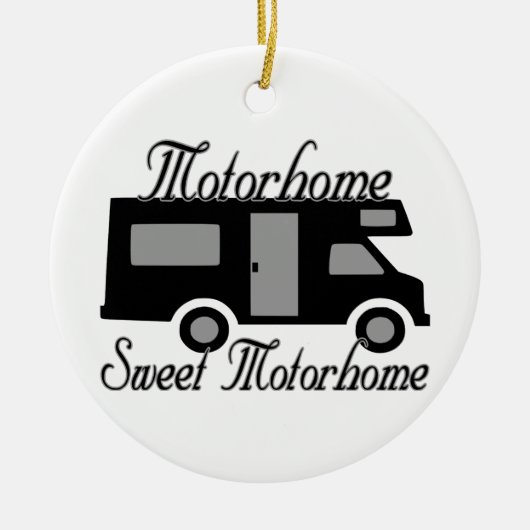 Motorhome Sweet Motorhome RV Keramisch Ornament (Voorkant)
