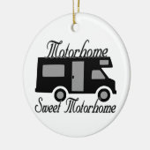 Motorhome Sweet Motorhome RV Keramisch Ornament (Links)