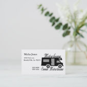 Motorhome Sweet Motorhome RV Visitekaartje (Staand voorkant)