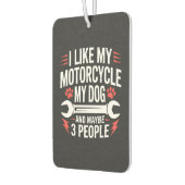 Motorhond Eigenaar Humor Luchtverfrisser (Links)