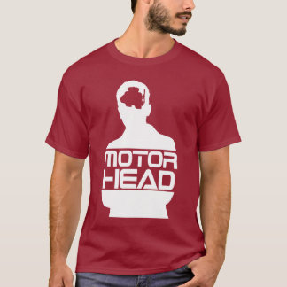 motorhoofd wit logo t-shirt