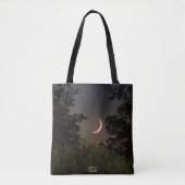 Motorinstelling Crescent Tote Bag (Voorkant)